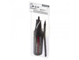 Pompa de aer manuala “Double Quick Mini”, 29 cm, INTEX
