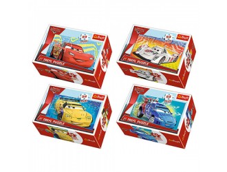 Trefl Puzzles-"54mini"-Before the race / Disney Cars2