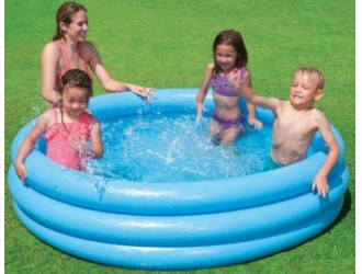 Piscina gonflabila pentru copii “Cristal” 168x40 cm, 481 L, 2+, INTEX
