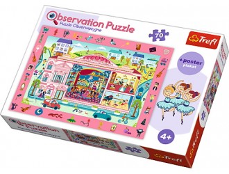 Trefl Puzzles "70 Observation" - Visit the opera