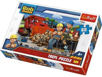 Trefl Puzzles "30" At The Gas Station/ cars