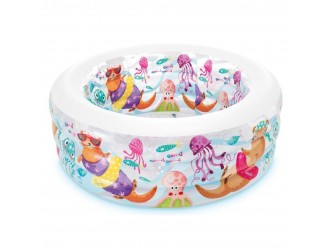 Piscina gonflabila pentru copii cu baza gonflabila 152x56 cm, 318 L, 6+, INTEX