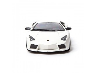 Masina model LAMBORGHINI REVENTON (alb mat, gri metalic 1:24)