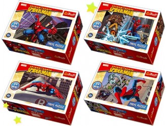 Trefl Puzzles-54-Mini spiderman/Disney marvel spiderman