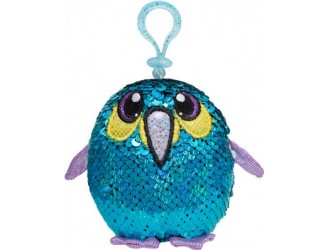 Jucarie Moale cu Paiete SHIMMEEZ S2-Bunul Pinguin(9cm)