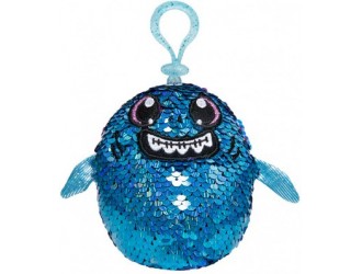 Jucarie Moale cu Paiete SHIMMEEZ S2-Rechin (9cm)