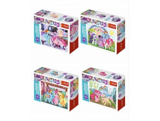 Trefl Puzzles-"miniMaxi"-Happy day of ponies