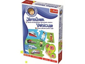 Trefl GAME - Vehicles Little Explorer HU RO