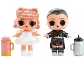 Papusa L.O.L Surprise! BFF(1 bucata) biluta neagra-baietel sau biluta alba-fetita