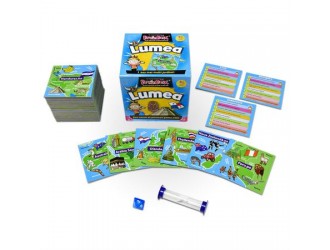 Joc educativ BrainBox Lumea, 55 carti de joc, cunostinte despre tari si culturi, 8 ani+
