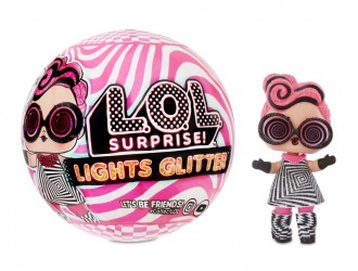 Set papusa L.O.L. Surprise! LIGHTS GLITTER