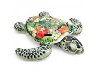 Pluta-saltea gonflabila “Broasca testoasa” cu manere, 191x170 cm, pana la 80 kg, 3+, INTEX