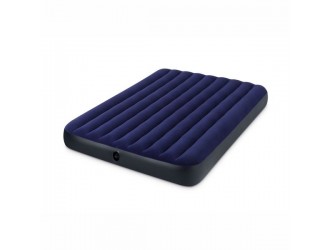 Saltea gonflabila Intex Velur Classic, Tehnologie Fiber-Tech, Queen Size, 152 x 203 x 25 cm, max. 272 kg, Suprafata Catifelata