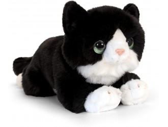 Jucarie de plus Signature Cuddle Pisica 32cm - Neagra