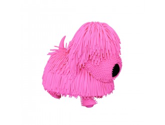 Jucarie muzicala interactiva Catelus roz Jiggly Pup