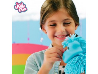 Jucarie muzicala interactiva Unicorn albastru Jiggly Pup
