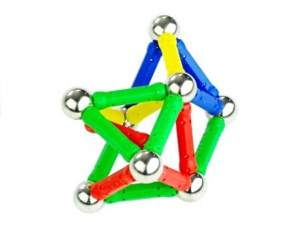 Set constructor magnetic Magnastix 188 elemente