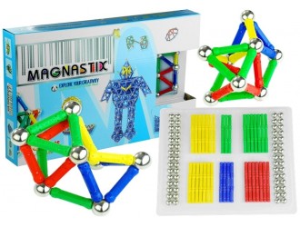 Set constructor magnetic Magnastix 188 elemente