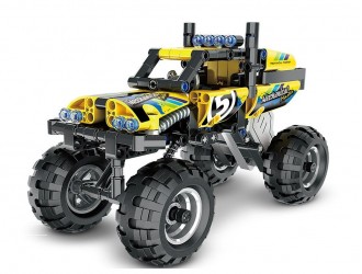 XTech Bricks: Pull Back Off-Road Vehicle, 199 pcs