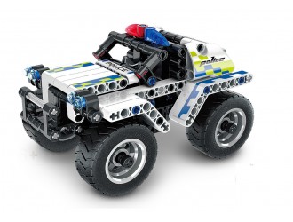XTech Bricks: Pull Back Police Car, 199 pcs