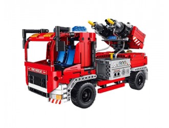 XTech Bricks: Mini Fire Truck With Water Spraying, 163 pcs