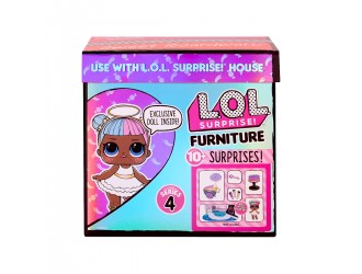 Set mobila LOL Surprise Furniture Series 4 Sweet Boardwalk & Sugar Doll