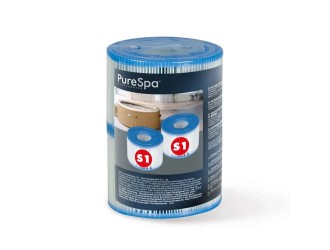 Cartus de filtrare S1 pentru piscine PureSpa, set 2 bucati, Intex (29001)