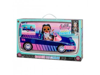 Set de joaca Masina cabriolet cu o papusa exclusiva L.O.L. Surprise! Dance