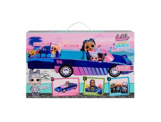 Set de joaca Masina cabriolet cu o papusa exclusiva L.O.L. Surprise! Dance