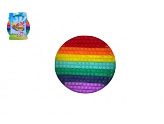 Jucarie Antistres MEGA Pop It curcubeu, 30 cm