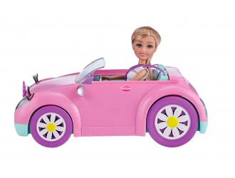 Set papusa cu masina decapotabila SPARKLE GIRLZ 27CM 00588