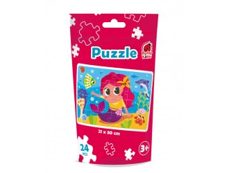 Puzzle Mermaid 24 piese Roter Kafer