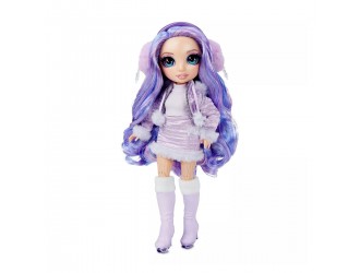 Papusa Rainbow High "Winter Break" - VIOLET WILLOW cu accesorii