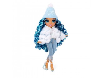 Papusa Rainbow High "Winter Break" - SKYLER BRADSHAW cu accesorii
