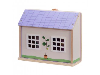 Set din lemn Scoala si figurine Peppa Pig