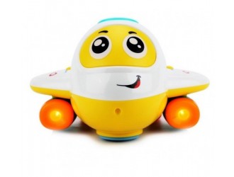 Avion cu muzica si lumina