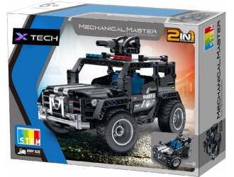 XTech Bricks: 2in1, Police Car, 391pcs