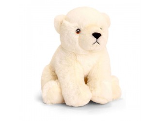 Jucarie de plus Urs Polar Keeleco 18 cm