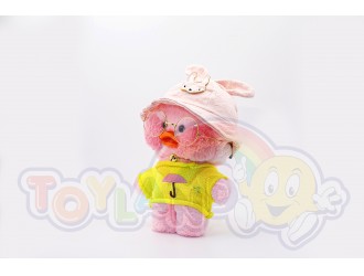 Jucarie de plus Ratusca Lalafanfan Cafe Mimi 30cm. - model 13