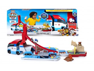 Set camion traseu PAW PATROL VEHICLE TRUE METAL LAUNCH`N HAUL 27024