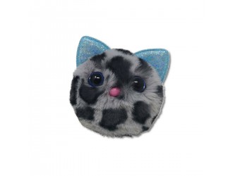 Jucarie de plus Pisicuta pufoasa diverse culori Doki Doki Kitties