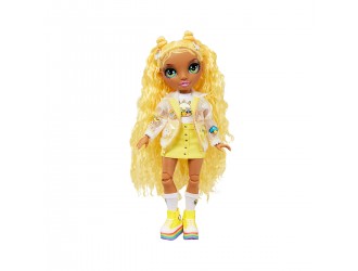 Papusa Rainbow High seria "Junior" - Sunny Madison 23 cm (cu accesorii)