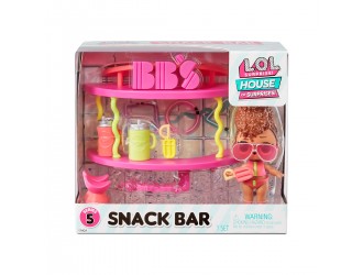 Set papusa L.O.L. SURPRISE! Seria House of Surprises Snack Bar Playset - Rip Tide