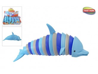 Jucarie Delfin fidget 18cm 2 tipuri