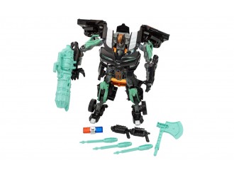 Robot Transfomer Masina Politie 24 cm