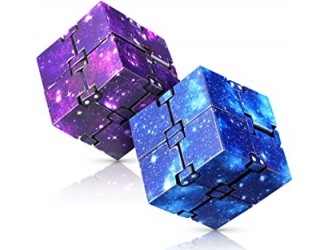 Jucarie Antistres Infinity Cube Galaxy 4x4x4cm 4 tipuri