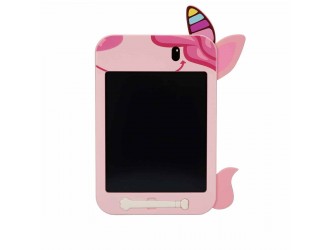 Tableta digitala 27cm pentru scris si desenat cu ecran LCD roz