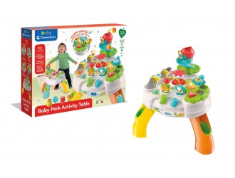 Masuta cu activitati pt beblusi cu lumini si efecte sonore Clementoni 17300