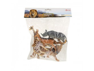 Set animale salbatice 5 bucati Animal World Deluxe