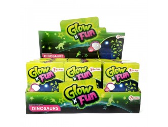 Stickere Dinozauri care stralucesc in intuneric